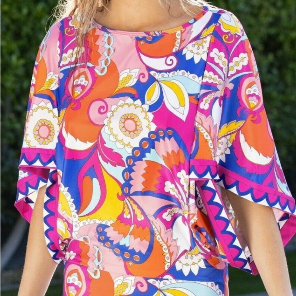 Trina Turk NWT Sevilla Tunic Coverup - Picture 2 of 8